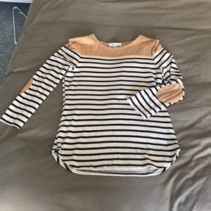 Blue Stripe Monteau Top M